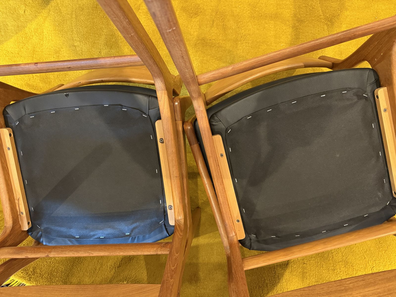 Mid Century Restored Dining Chairs. photo buy
