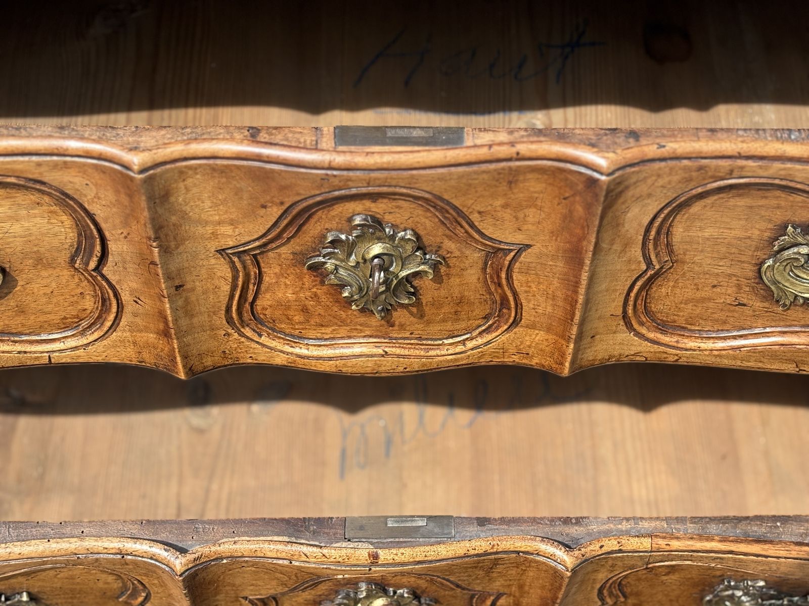 Mid 18th Century Louis XV Period Walnut Commode photo Furniture