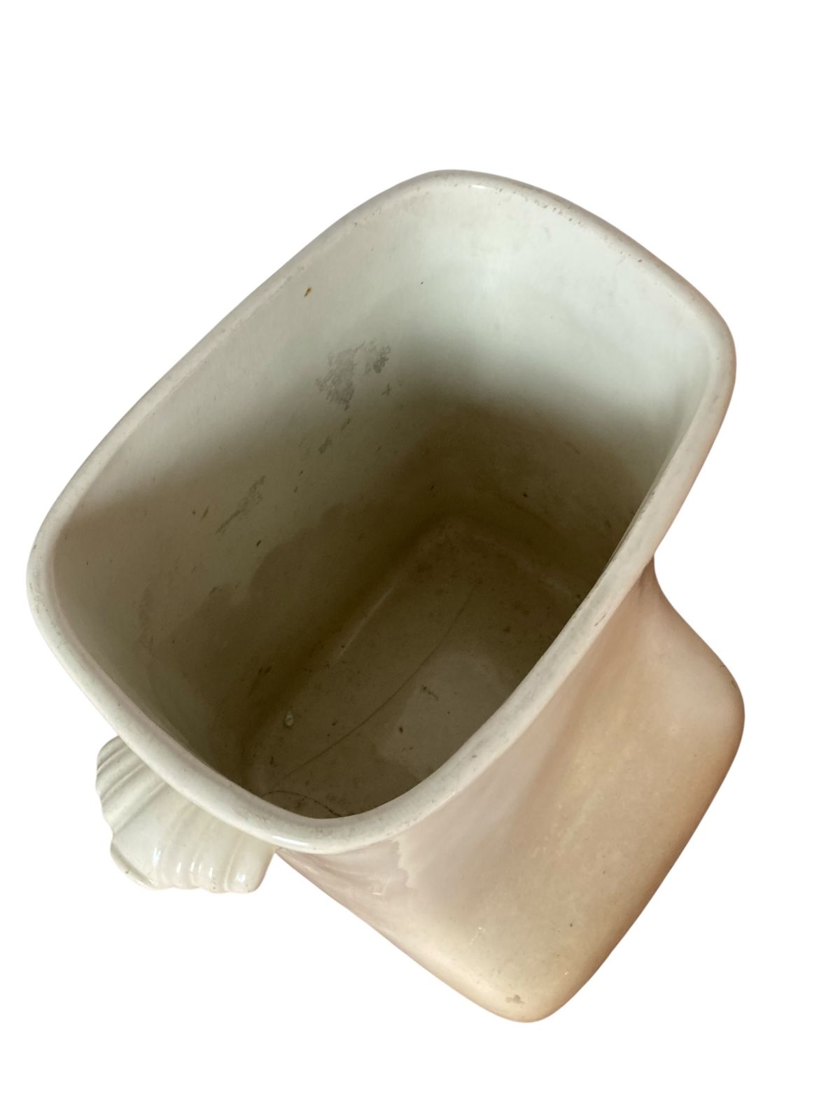 Creamware Knee Bath Or Jardinere Planter 1800's photo 290.0