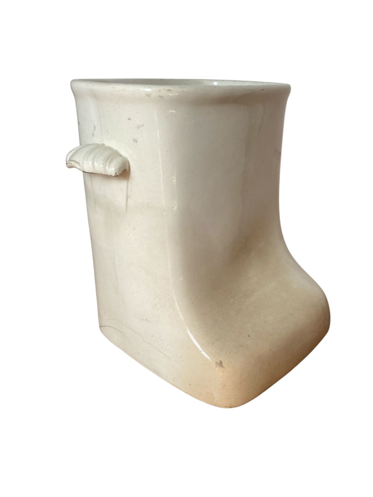 photo for sale Creamware Knee Bath Or Jardinere Planter 1800's