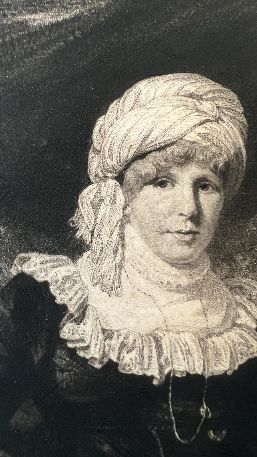 Elegant Georgian Mezzotint Portrait Of Selina Gally Knight By Samuel William Reynolds After Henry Edridge, 1826 photo vinterior
