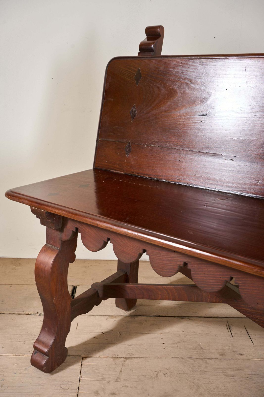 19th Century Spanish Baroque Hall Bench photo 2180.0