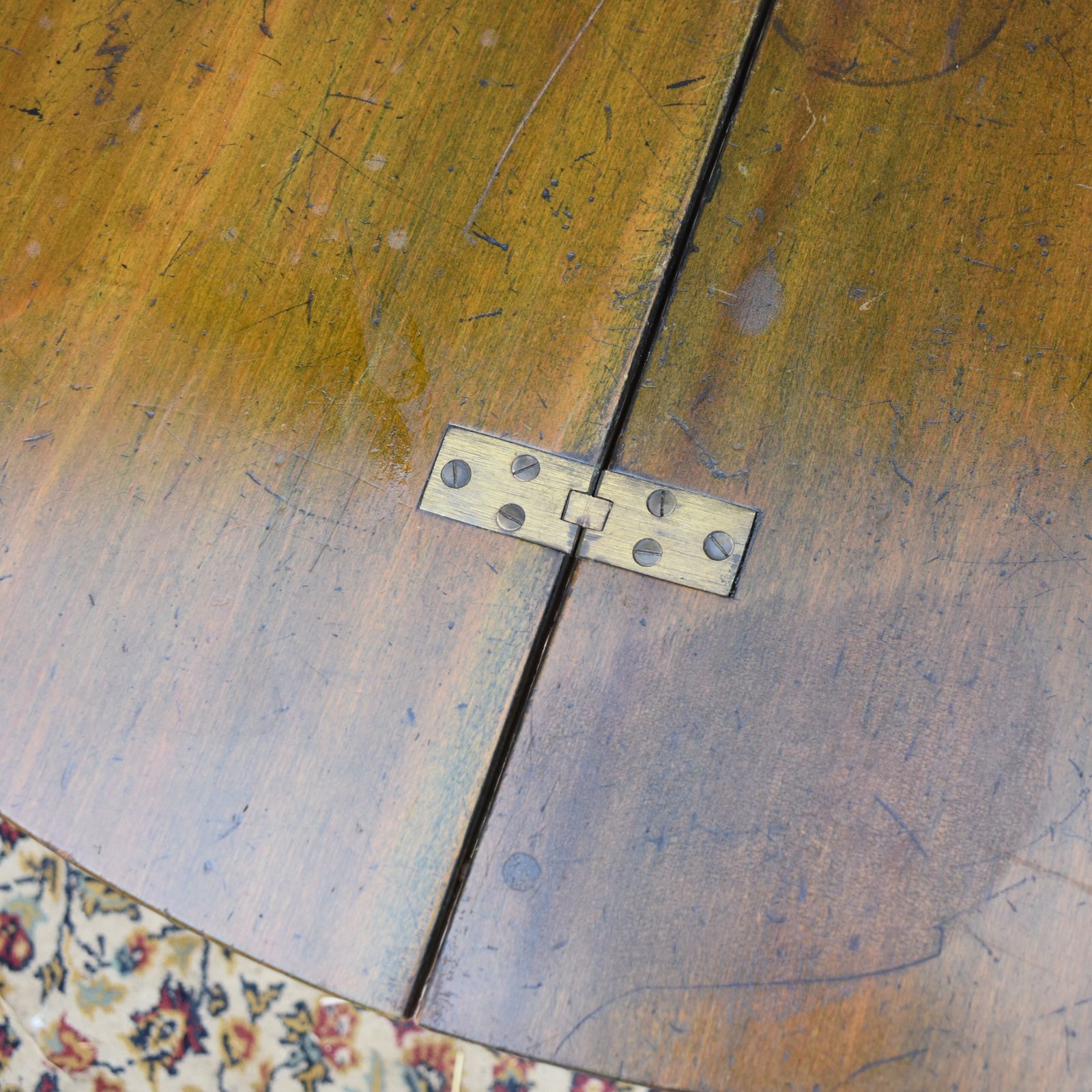 Antique Victorian Thornton & Herne London Folding Travel Coaching Campaign Table photo buy