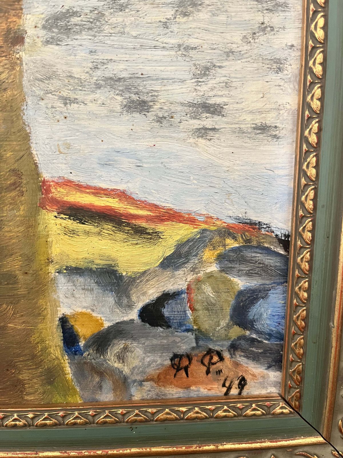 “Whispers Of Early Spring” – Swedish Vintage Landscape Painting photo Art