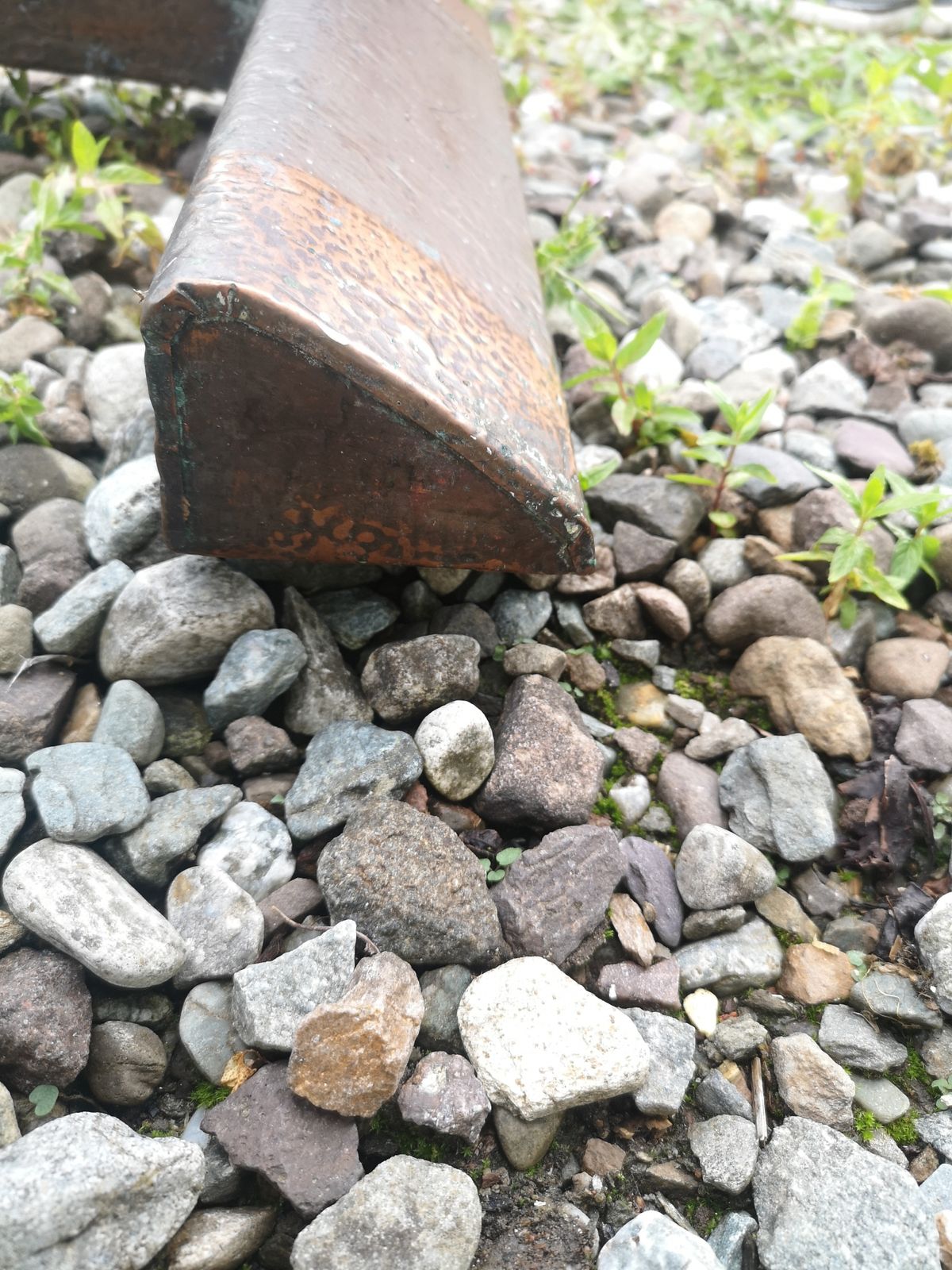 Art Deco Mackintosh Style Copper Fire Place Kerb Style Fender photo Home Fixtures