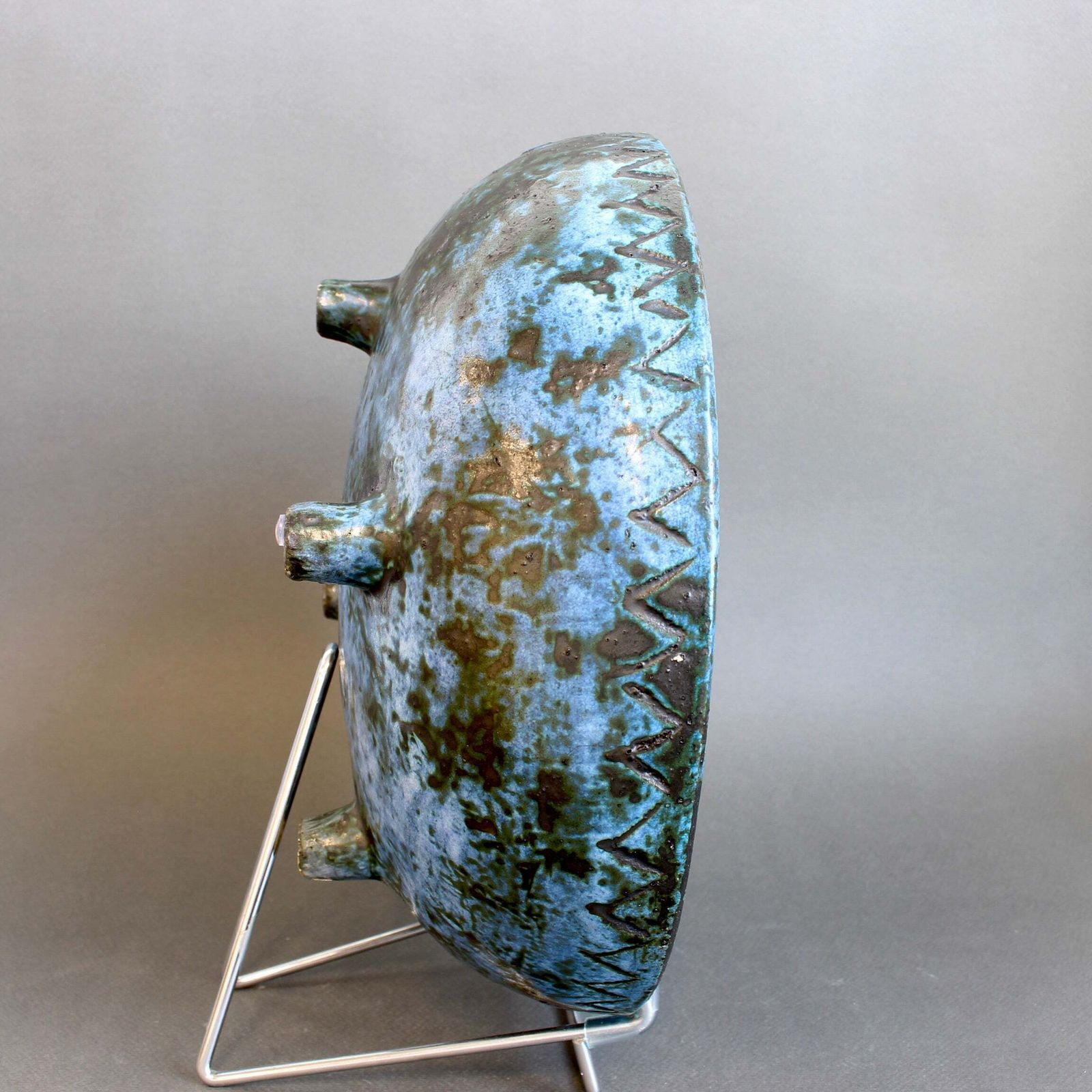 photo furniture Vintage French Ceramic Decorative Bowl By Jacques Blin (Circa 1950s)