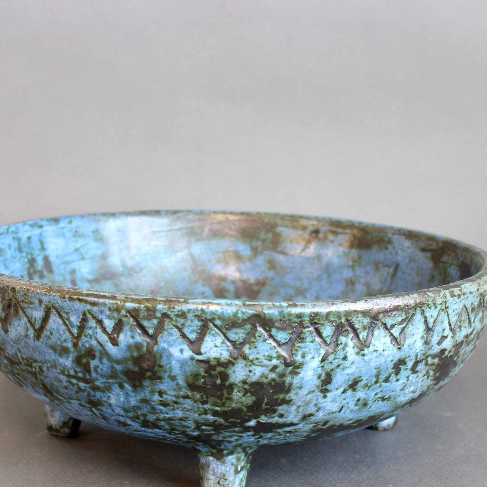 photo buy Vintage French Ceramic Decorative Bowl By Jacques Blin (Circa 1950s)
