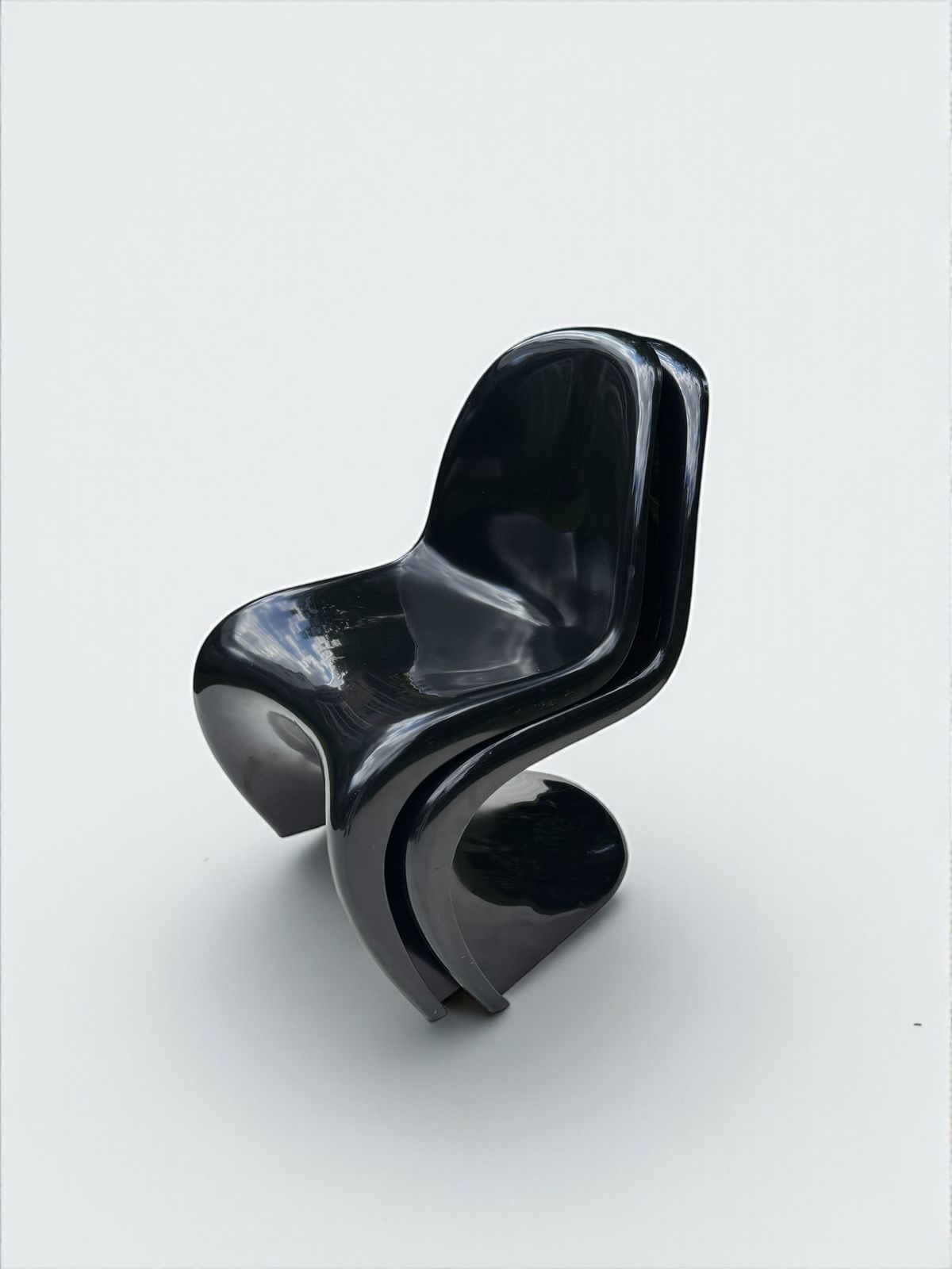 photo vinterior Set Of 2 Panton Verner Fibreglass S Chairs For Herman Miller, W. Germany 1971