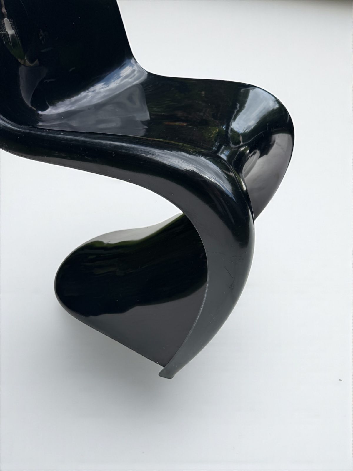 Furniture Set Of 2 Panton Verner Fibreglass S Chairs For Herman Miller, W. Germany 1971 photo