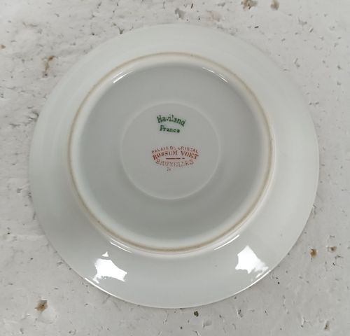 Set Of 6 Cup And Saucer Antique Haviland Limoges France Belle Epoque photo buy