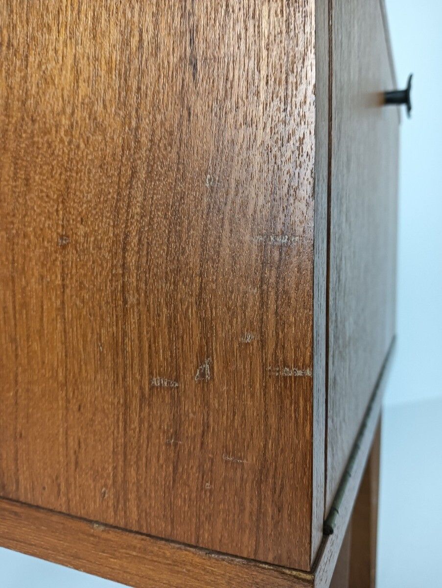 Vintage Nightstand Mid Century Modern Style End Table Modernist Funky  Modernist photo vintage