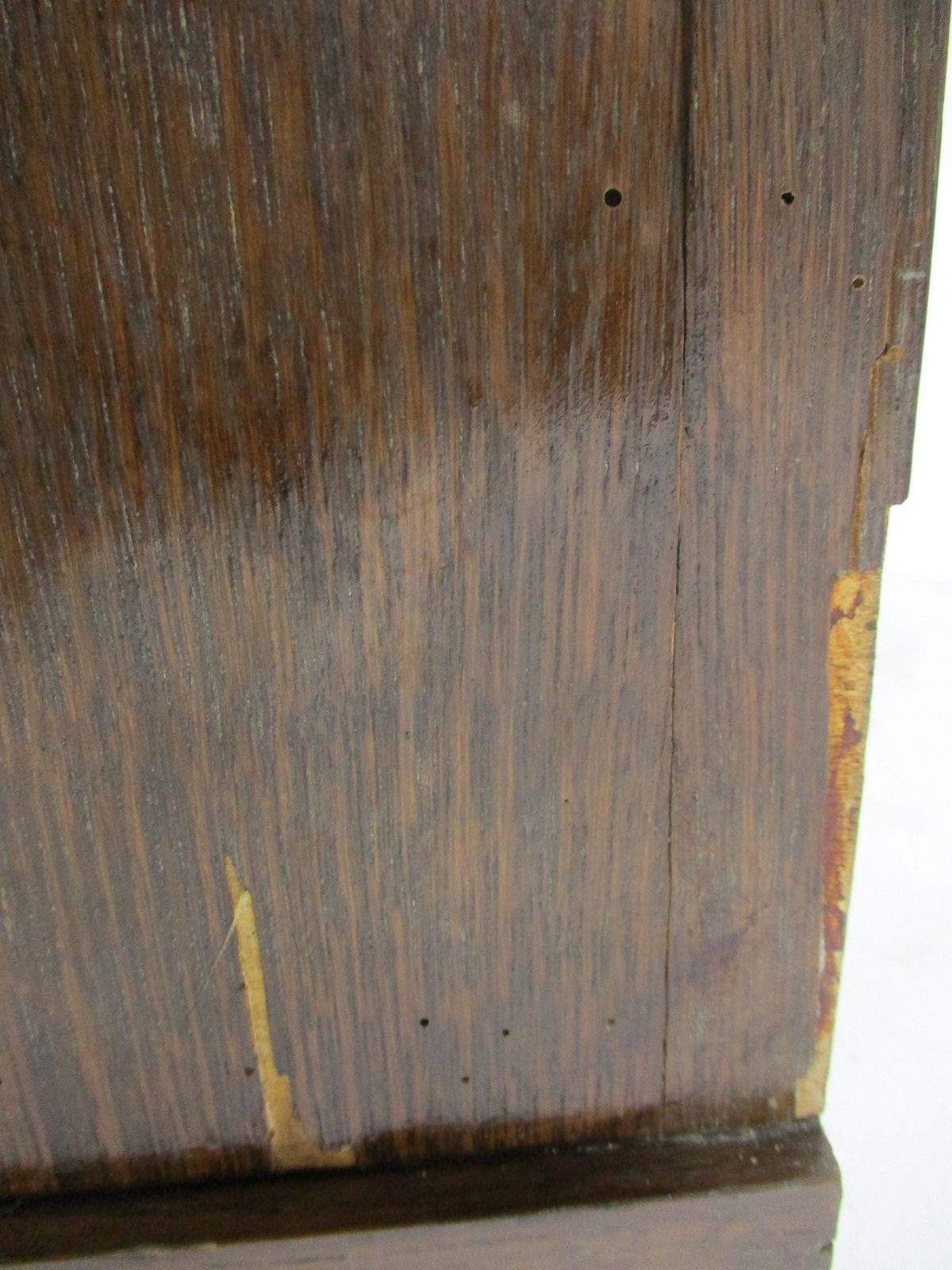 Antique Art Deco Art Nouveau Brown Marble Top Side Cabinet Table Nightstand Stun photo buy