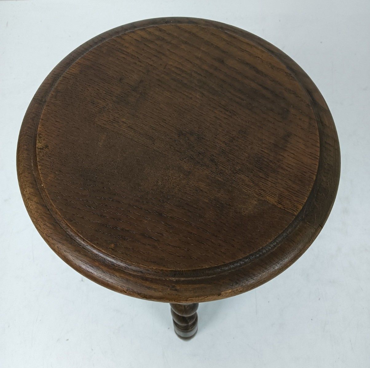 Barley Twist Wooden Side Wine Table Two Tier Pedestal Plant Bonsai Stand Vintage photo 211.0