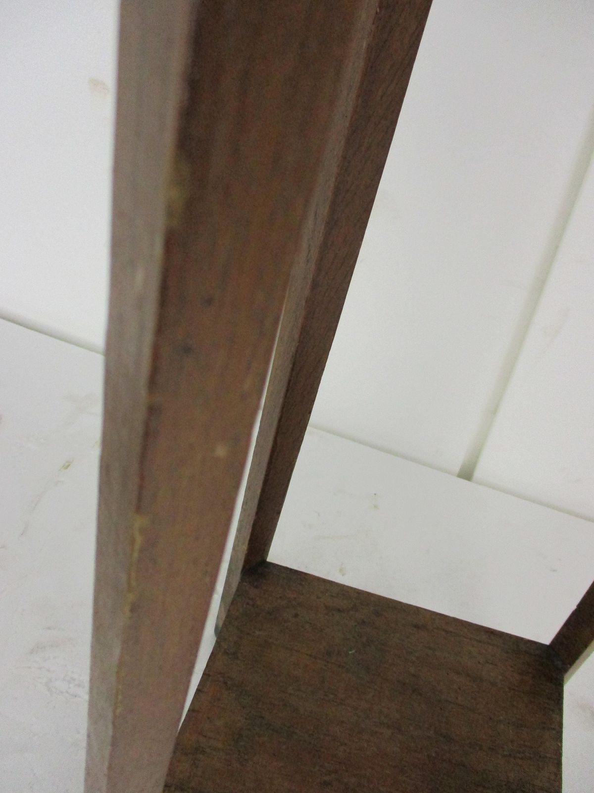 Art Nouveau Pedestal Table Plant Flower Stand Side Table 2 Tier Art Deco Barn photo Furniture