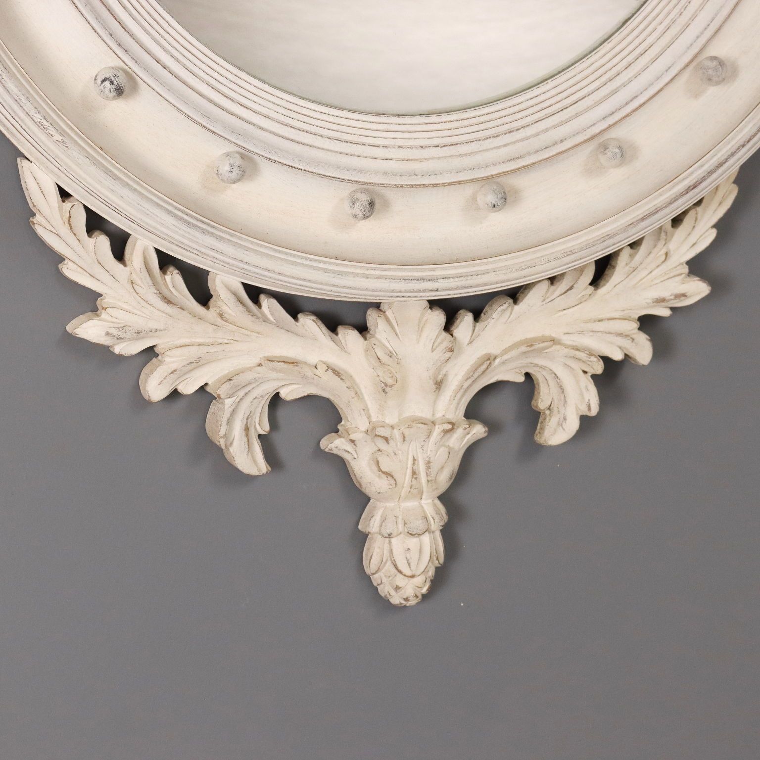 Mirror Regency Style Lacquered Wood Glass XX Century photo 1060.0
