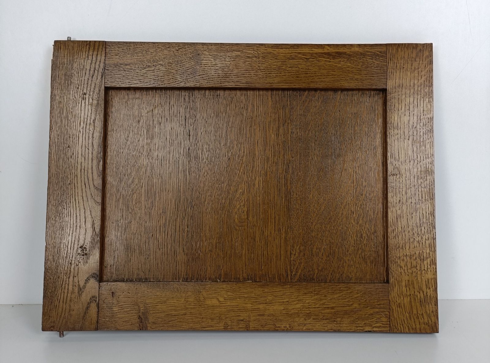 Antique Door Panel  Cabinet Face Oak Hand Carved Wood Architectural Reclaimed Or photo vinterior