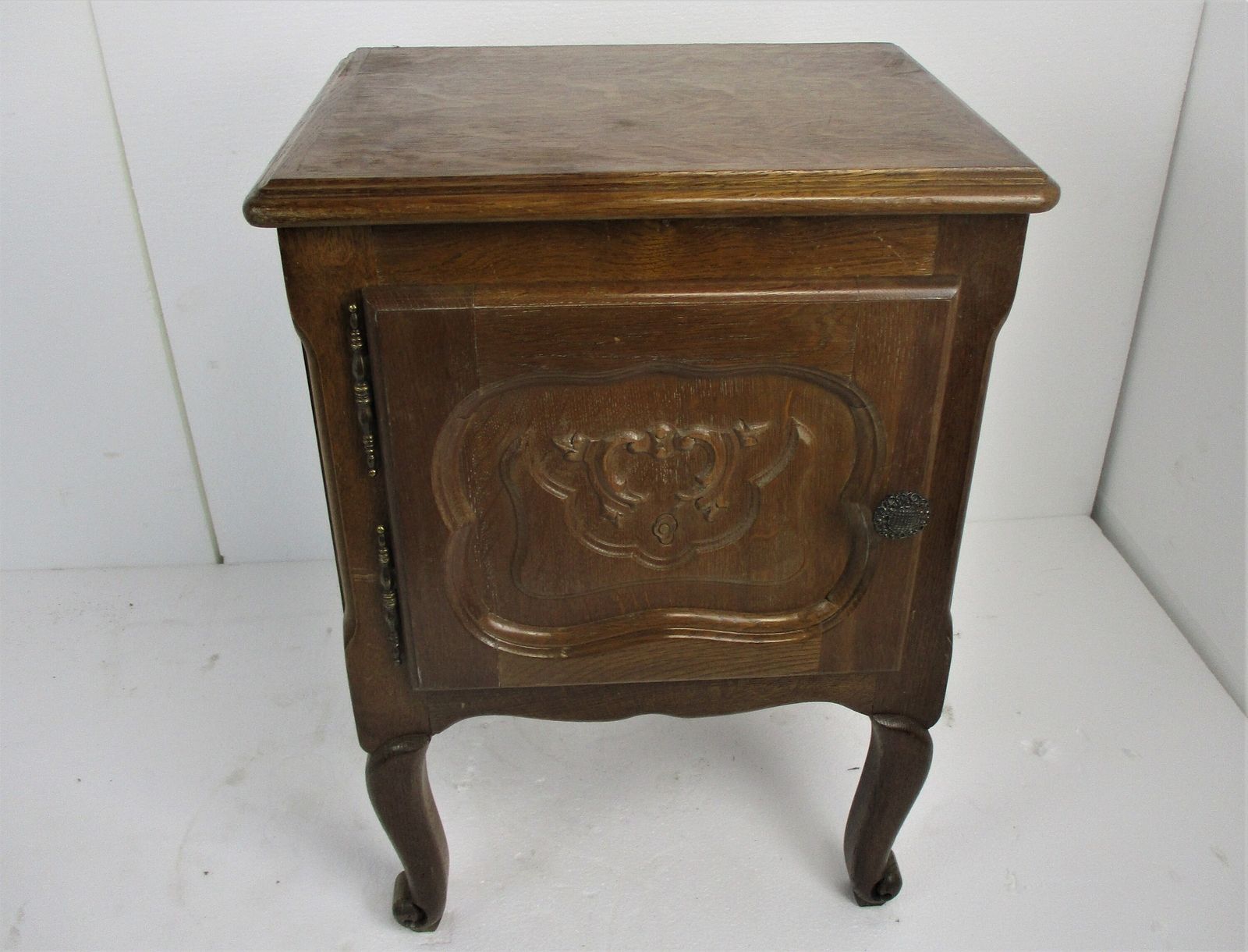 Louis XVI Style Bedside End Side Table Hallway Cabinet Nightstand Wood photo furniture