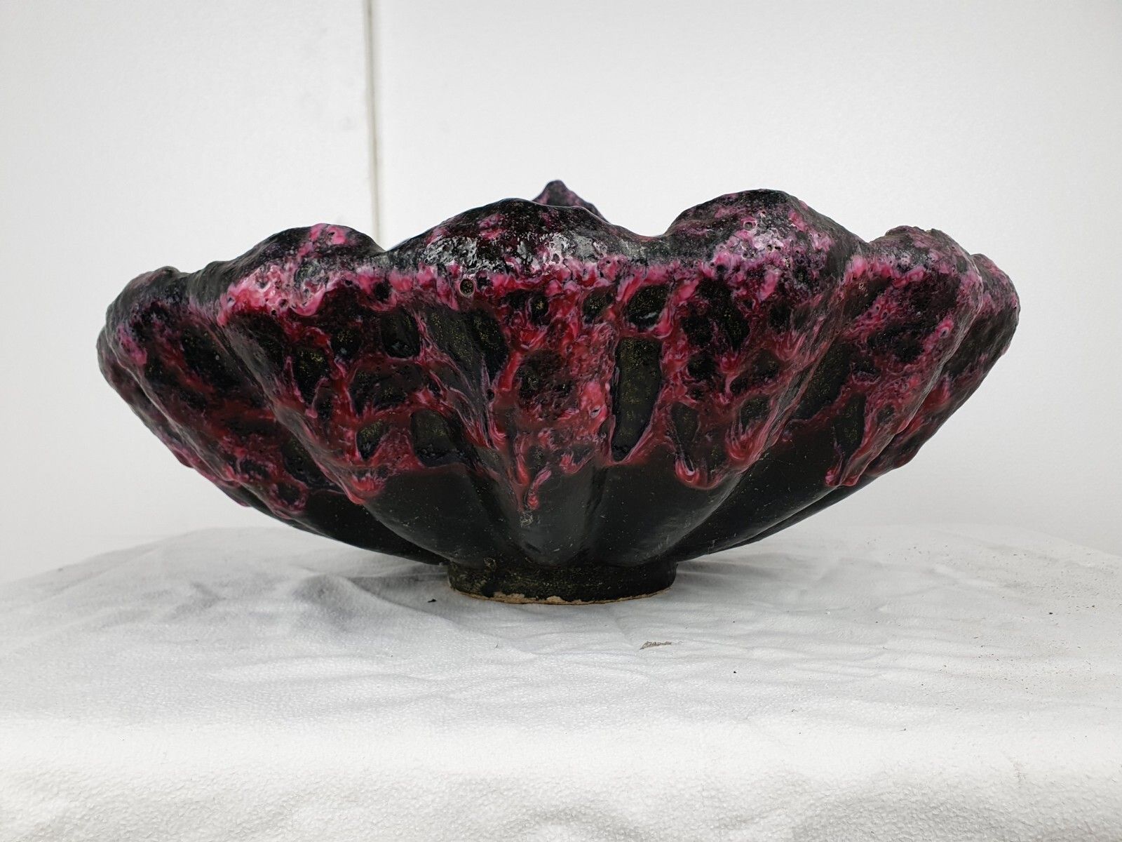 photo for sale Antique  Medusa Basin Bathroom Furniture  French Majolica Sink Stunning Rare
