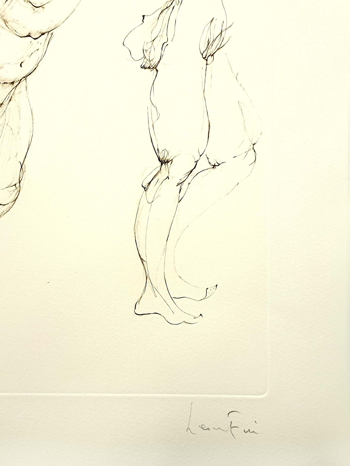 Leonor Finileonor Fini   Playful Cat   Original Handsigned Lithograph1986 photo 1645.0