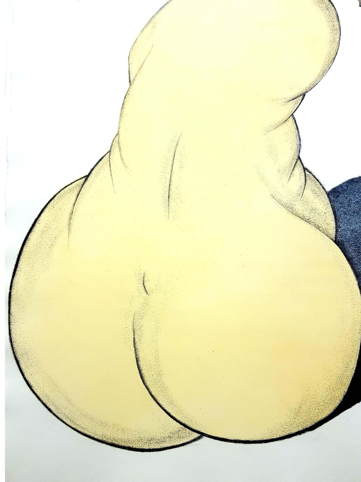 Salvador Dalí­Salvador Dali   Pear And Nude Back1967 photo Art