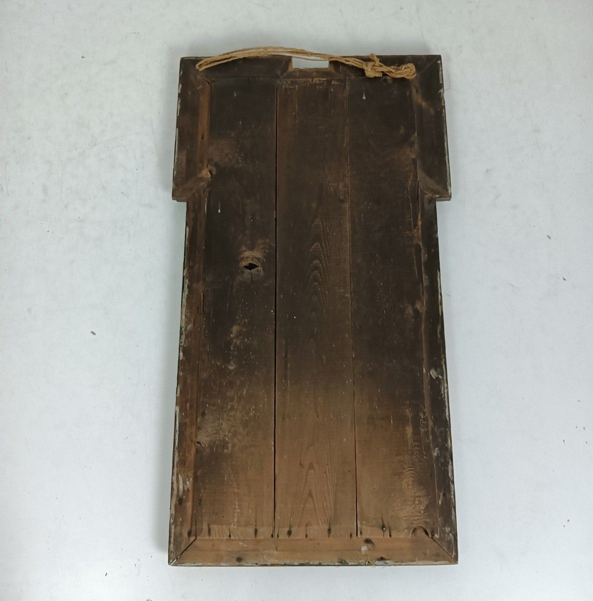 Art Deco Antique Wooden Framed Mirror Hallway Bathroom photo vinterior