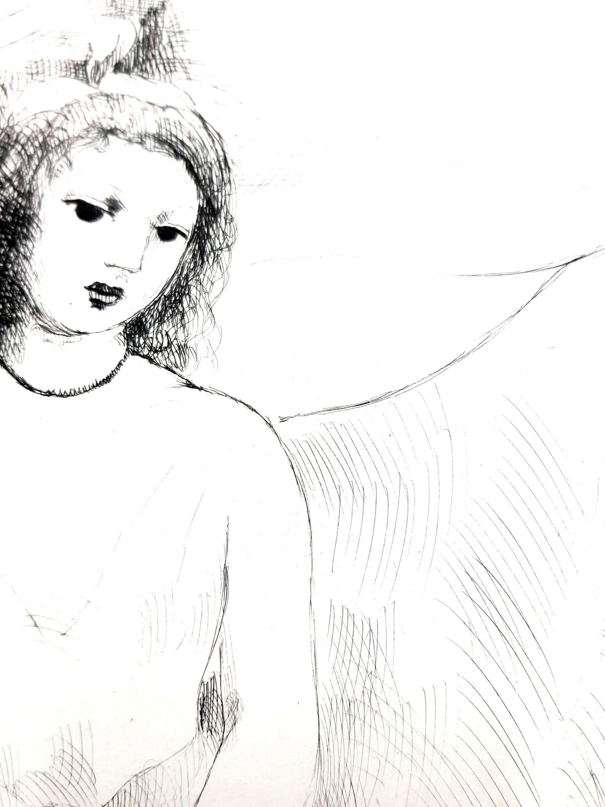 Marie Laurencinmarie Laurencin   Woman Angel   Original Etching1946 photo buy