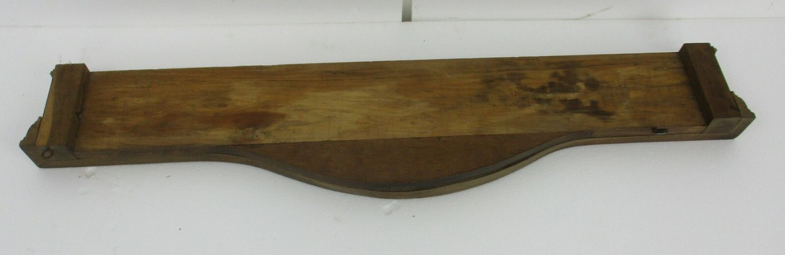 Hand Carved Wood  Coat Hat Kitchen Hallway Rack Gorgeous Heavy Antique photo Furniture