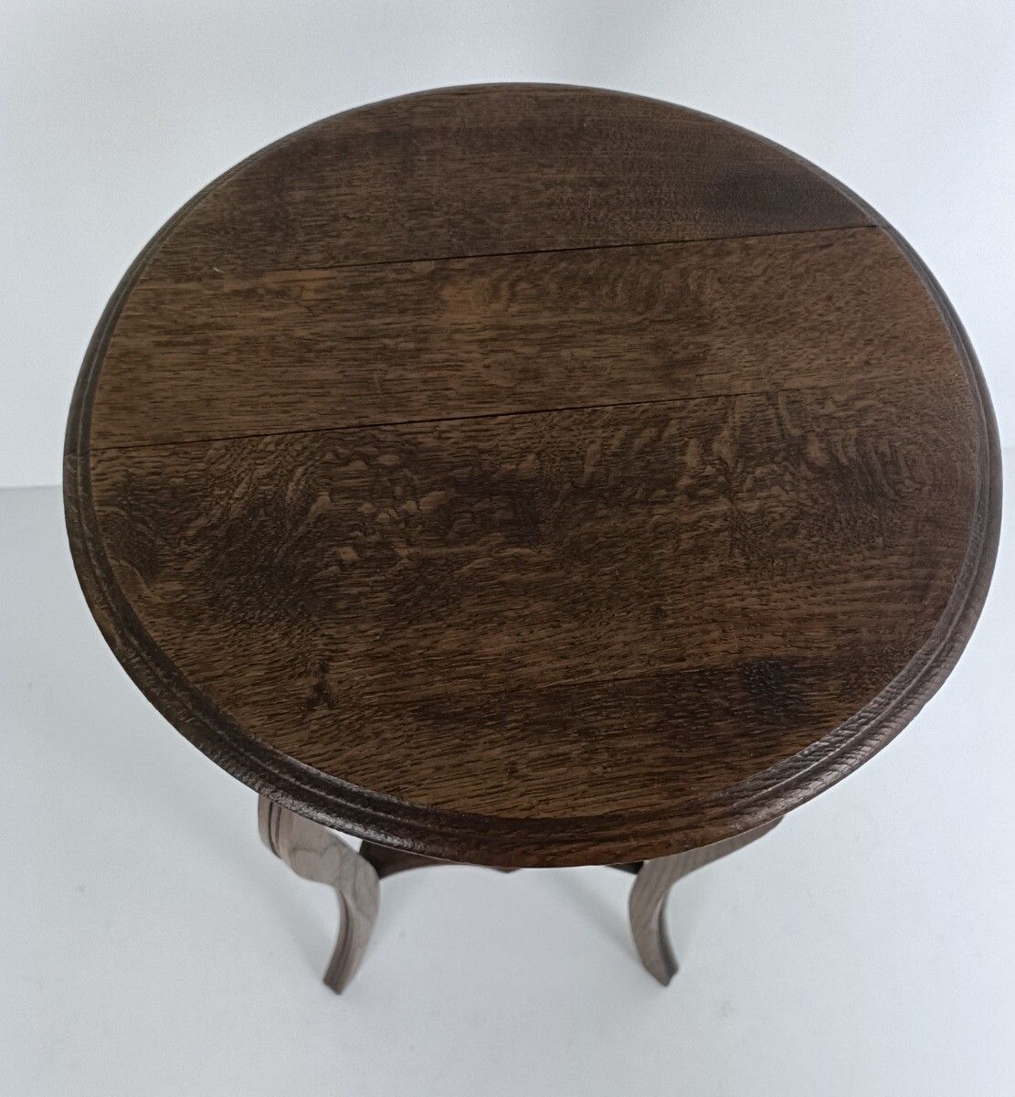 Gorgeous Art Deco Antique Plant Stand Pedestal Round Top, Two Tier, Hobnails, Ve photo 304.0
