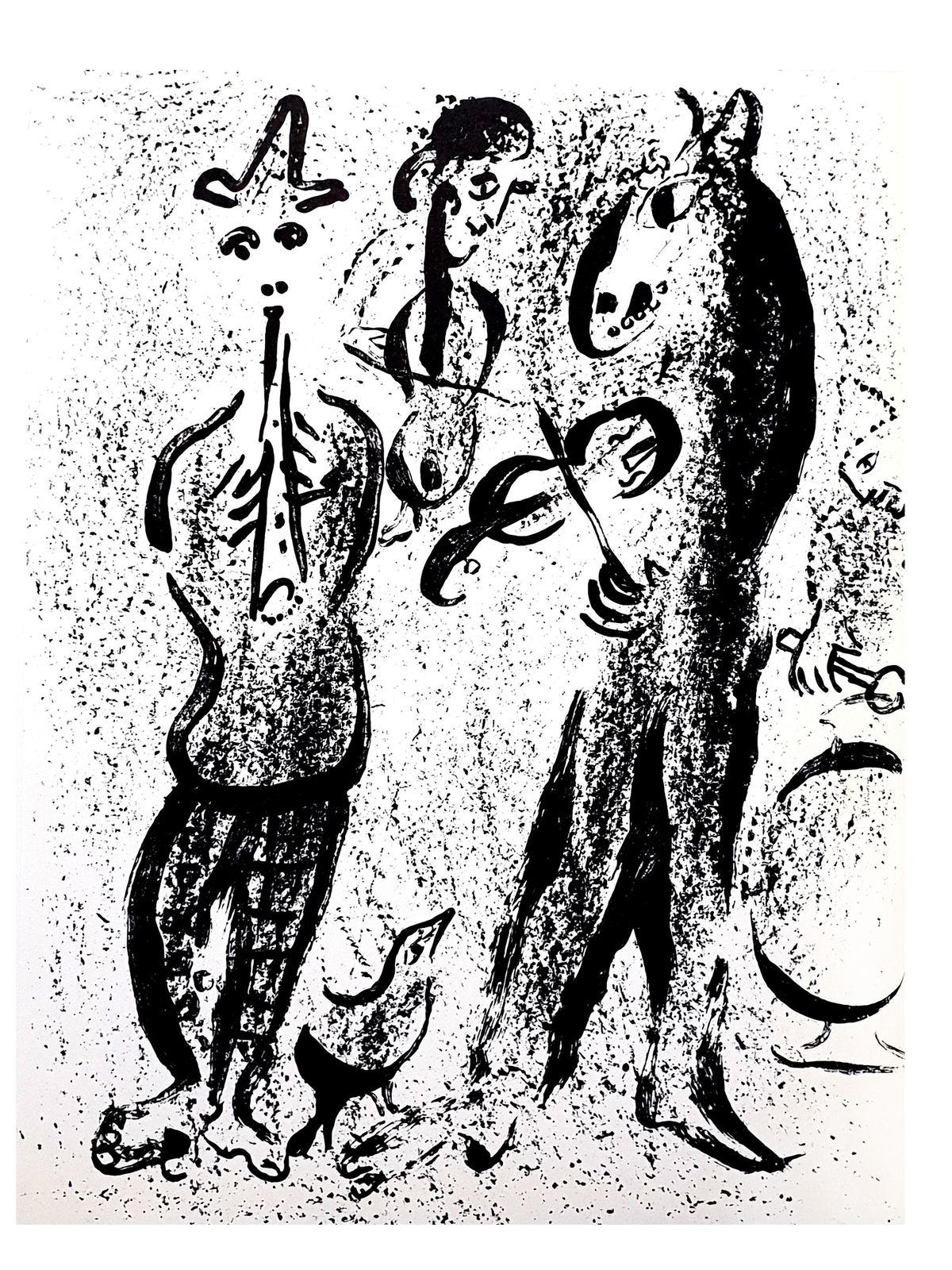 Marc Chagallmarc Chagall   Original Lithograph1963 photo vinterior
