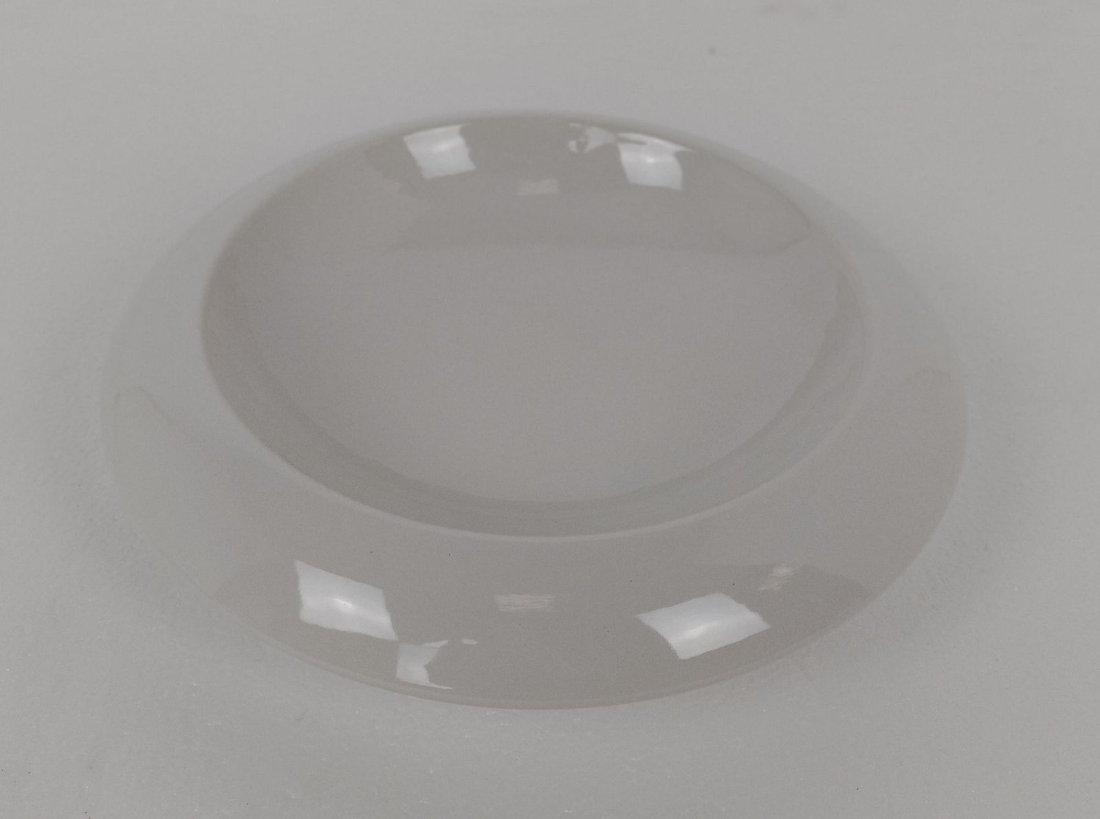 Pino Spagnolo For Sicart Italy, 1960/70's Space Age Dish Bowl Collector White photo vintage