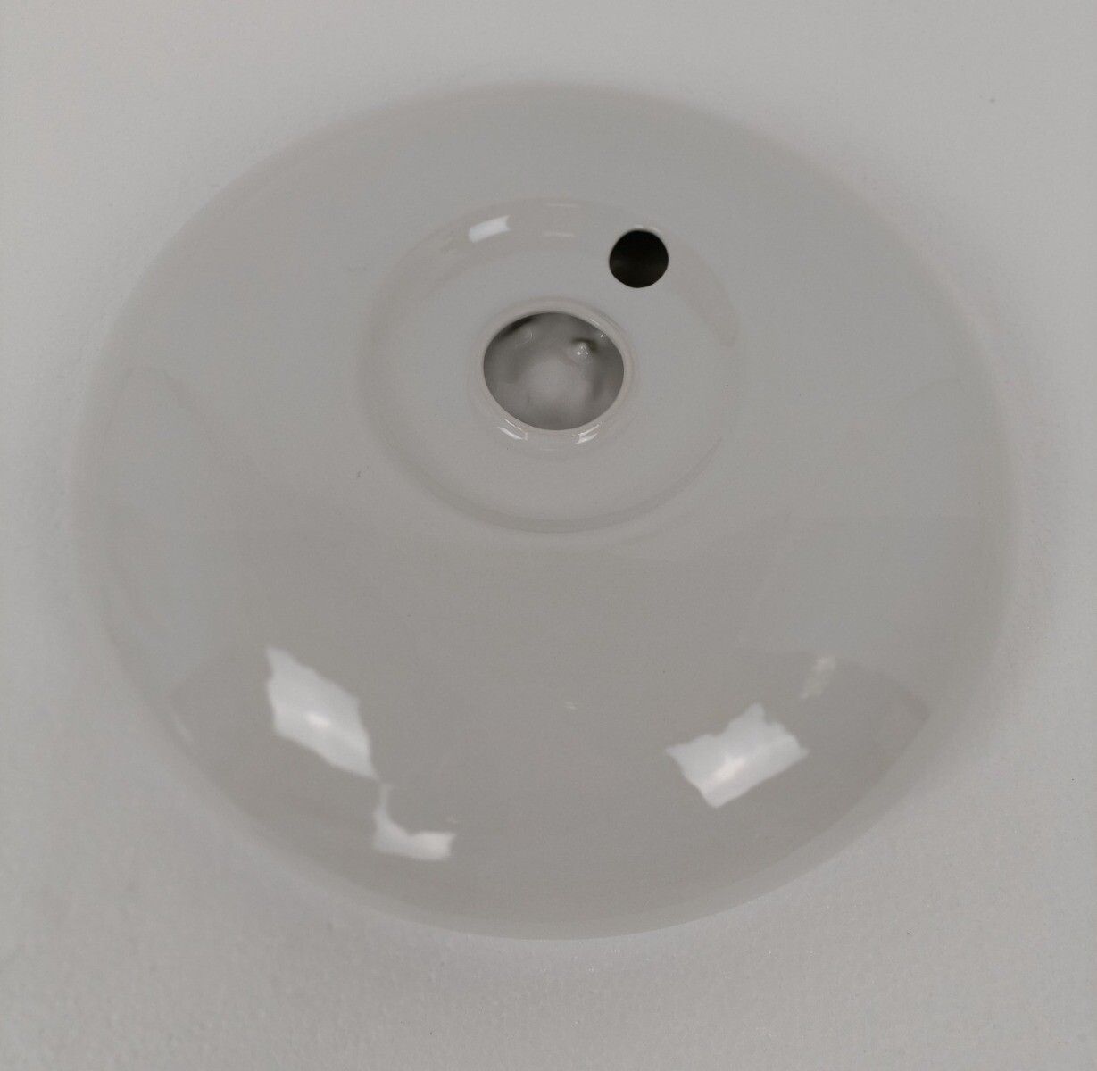 photo for sale Pino Spagnolo For Sicart Italy, 1960/70's Space Age Dish Bowl Collector White