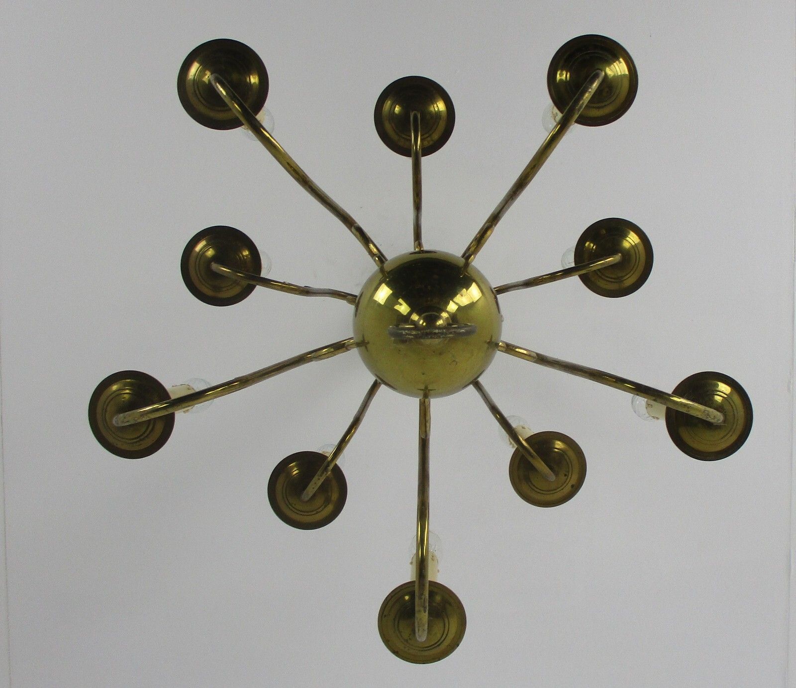 Flemish Dutch Chandelier Style 10 Arm Lights Seahorses Country  Vintage Bronze photo Lighting