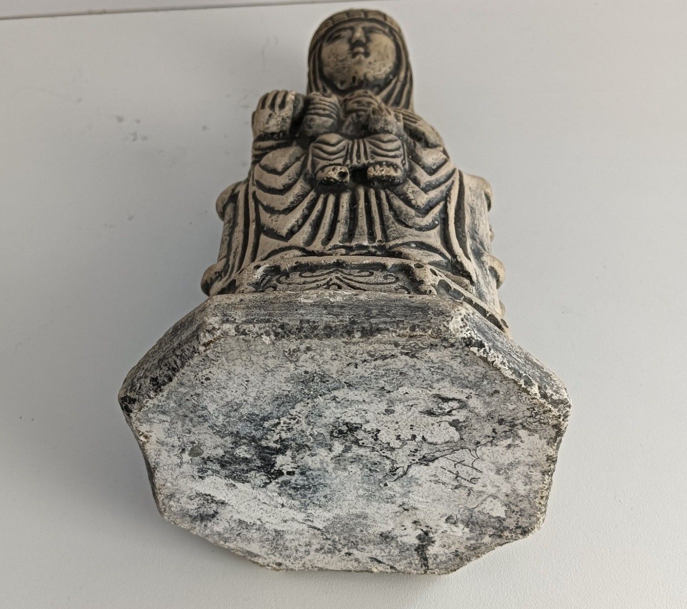 photo furniture Stoneware Figurine Our Lady Of Notre Dame De Montserrat Black Madonna Infant Jes
