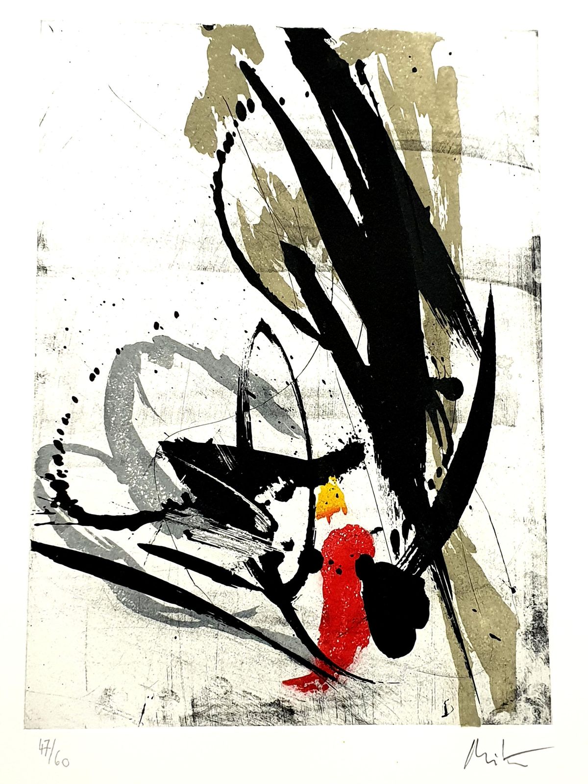 Jean Miottejean Miotte   Abstract Composition   Original Signed Etching1994