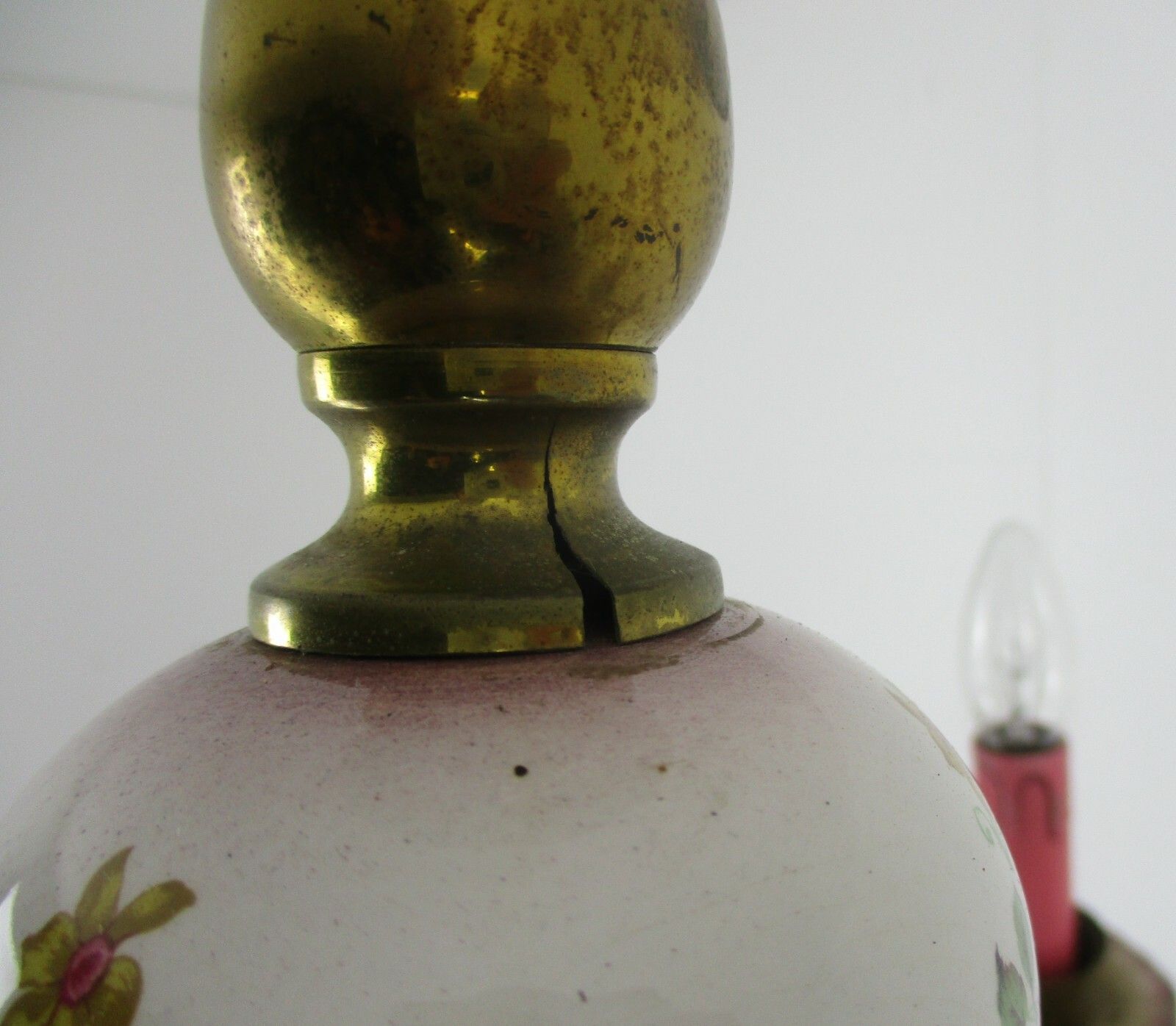 Large Flemish Dutch  Chandelier 12 !Arms Lights Ceramic Brass Italian Style photo furniture