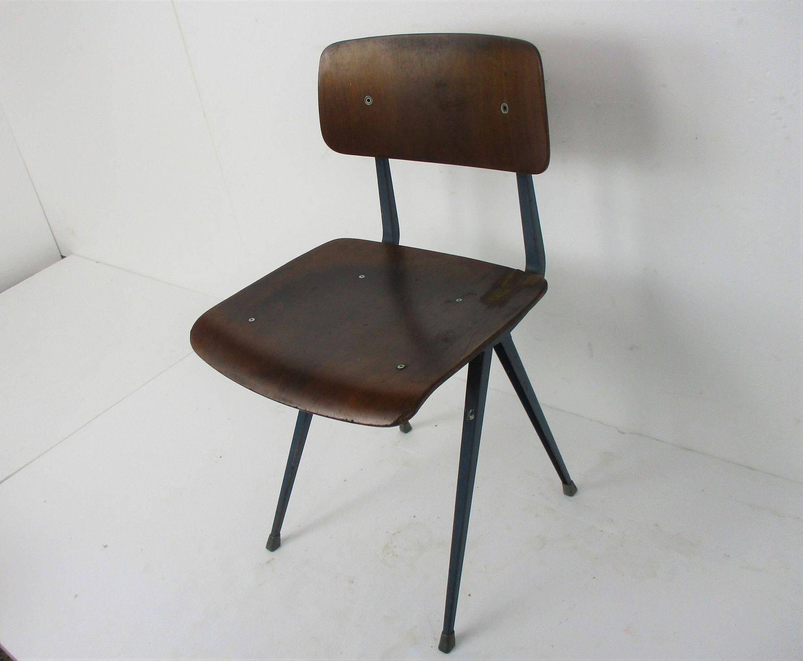 Friso Kramer Brown Result Chair Ahrend De Cirkel Fifties Retro, Finn Juhl Eames photo for sale