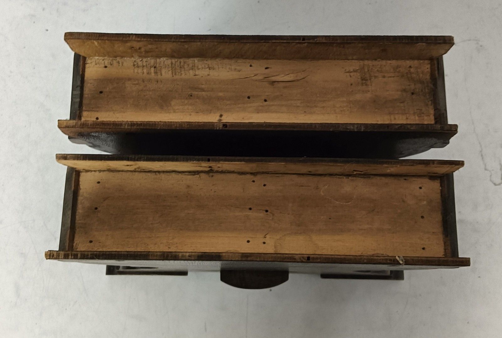 Pair Antique Table Legs Carved Wood Reclaimed Architectural Salvaged  Parts photo for sale