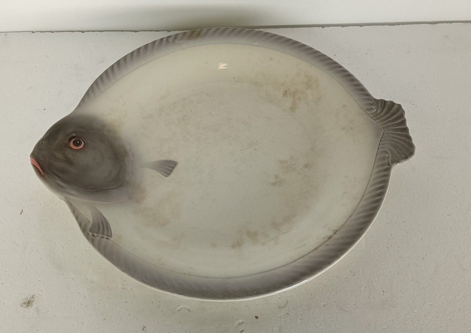 Fish Dish Plate Vintage Waechtersbach West Germany Porcelain Large Very Rare photo 138.0