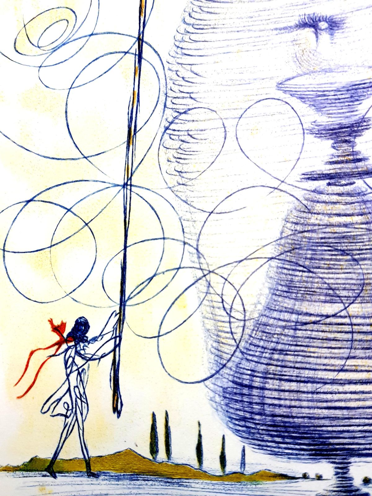 Salvador Dalí­Salvador Dali   Large Flask1967 photo furniture