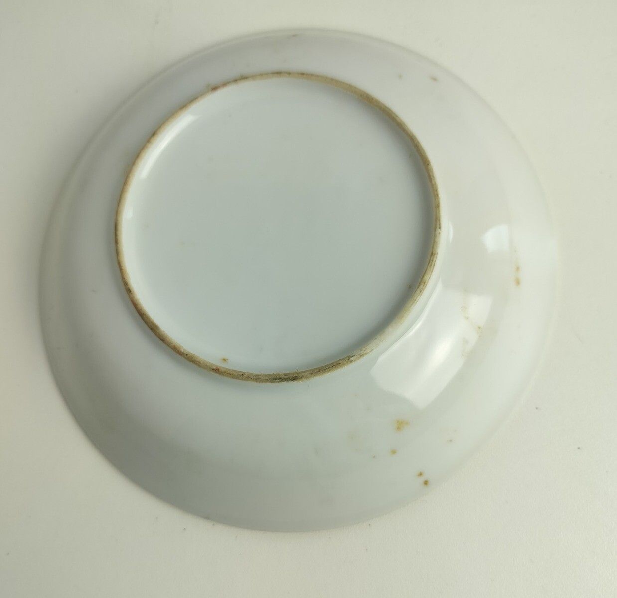 Small Emaux De Longwy French Enamel Centerpiece Dish Charger Plate Hand Made Vin photo vinterior