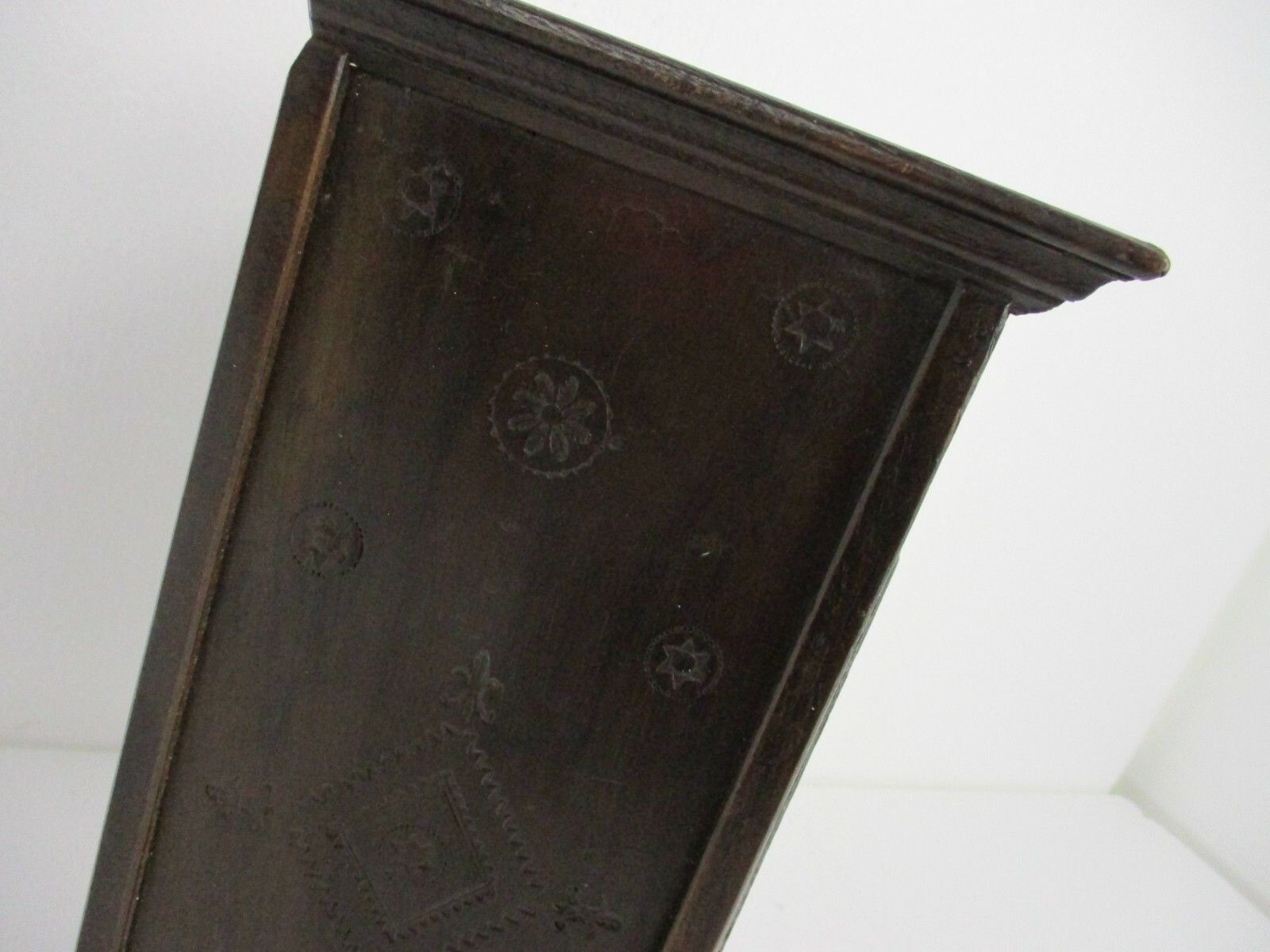 Miniature French Breton Salesman Sample Cabinet Wood Antique 1900s Gorgeous Rare photo Furniture