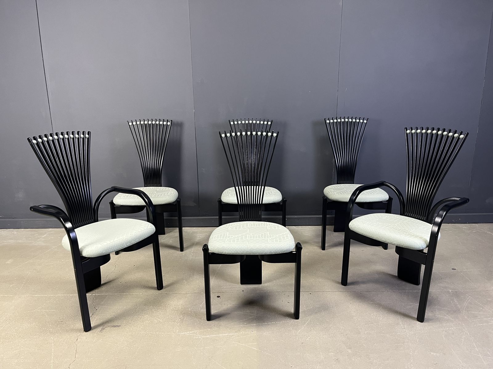 Totem Chairs By Torstein Nilsen For Westnofa, 1980s Set Of 6