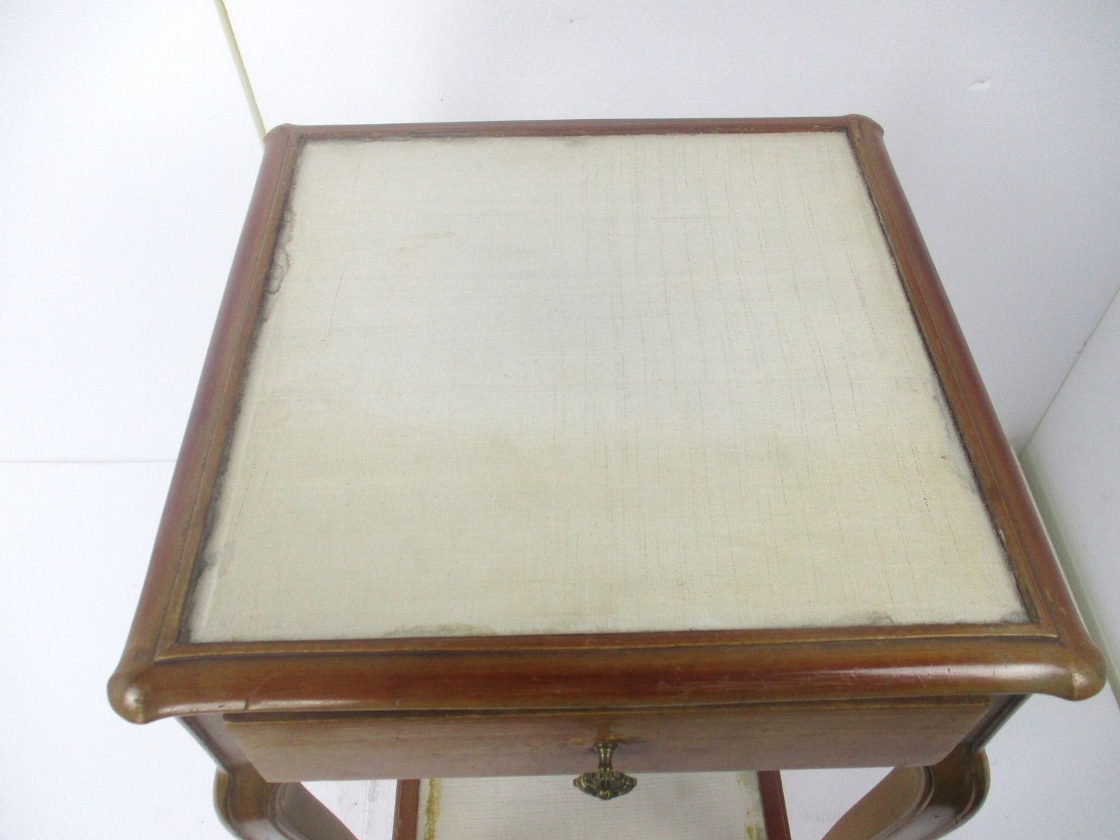 Antique  Side Cabinet Table Night Stand Nightstand Louis XV/VI Style photo furniture