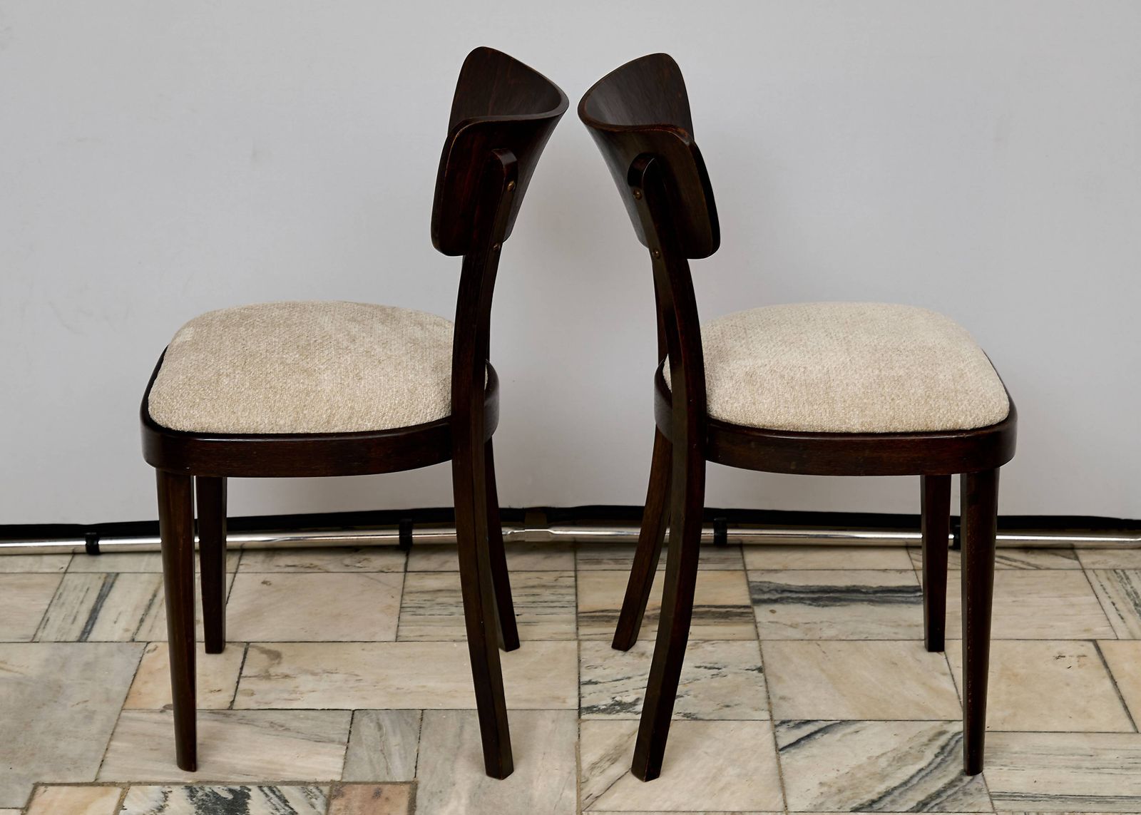 Set Of Four Chairs Ton Czechoslovakia 1960s photo buy