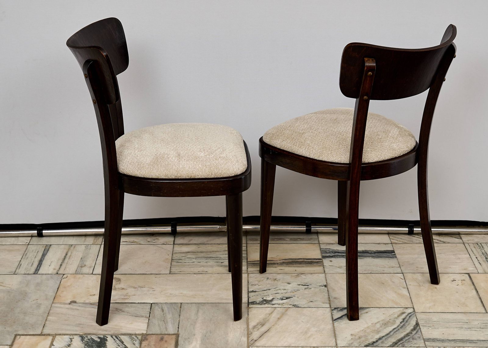 photo for sale Set Of Four Chairs Ton Czechoslovakia 1960s