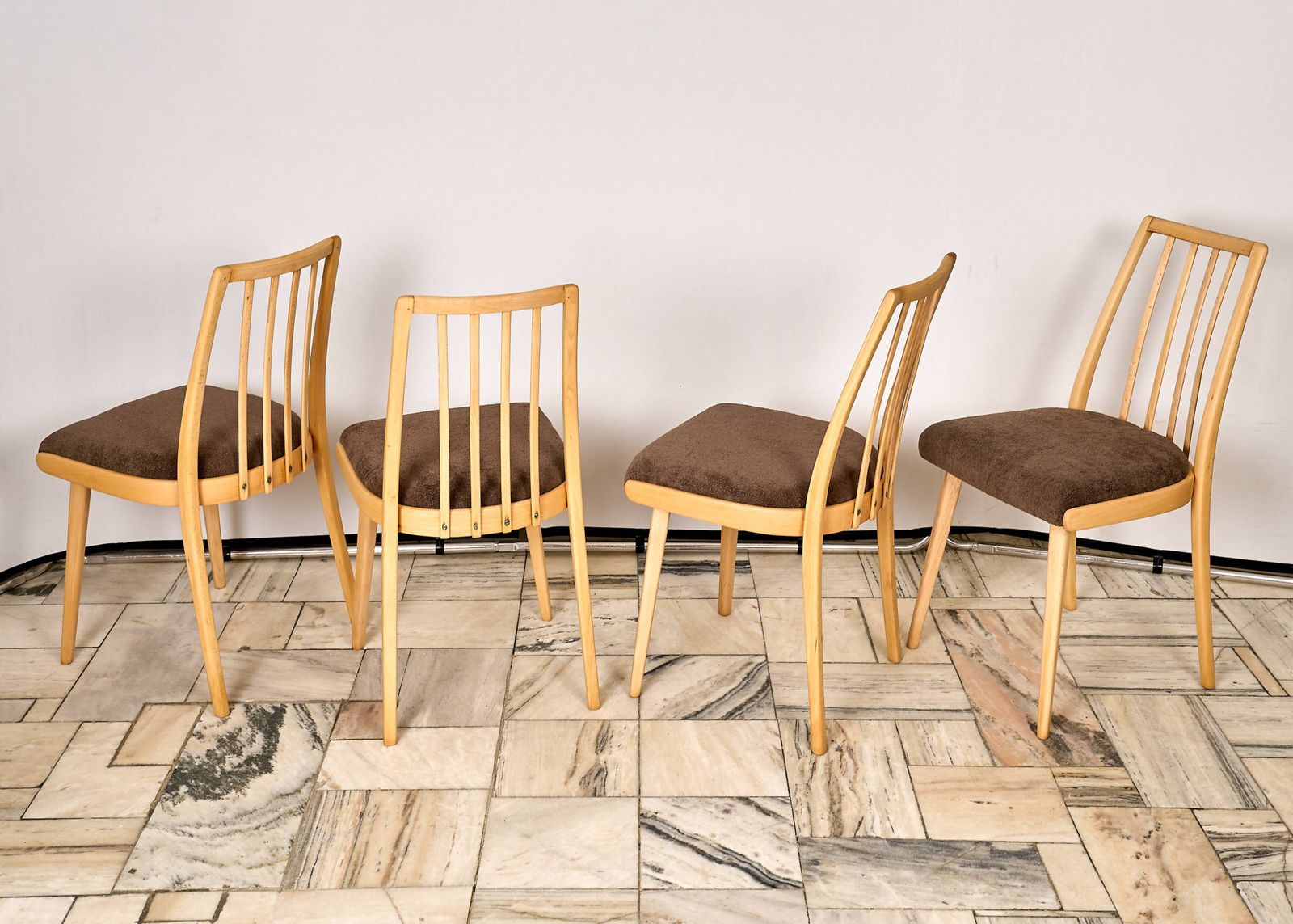 1960s Antonin Suman Dining Chairs , Set Of 4 photo Furniture