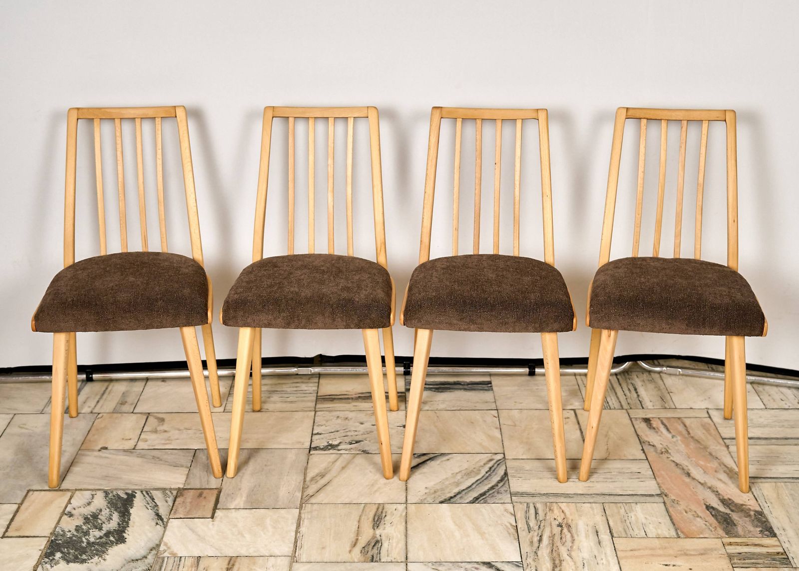 photo vinterior 1960s Antonin Suman Dining Chairs , Set Of 4
