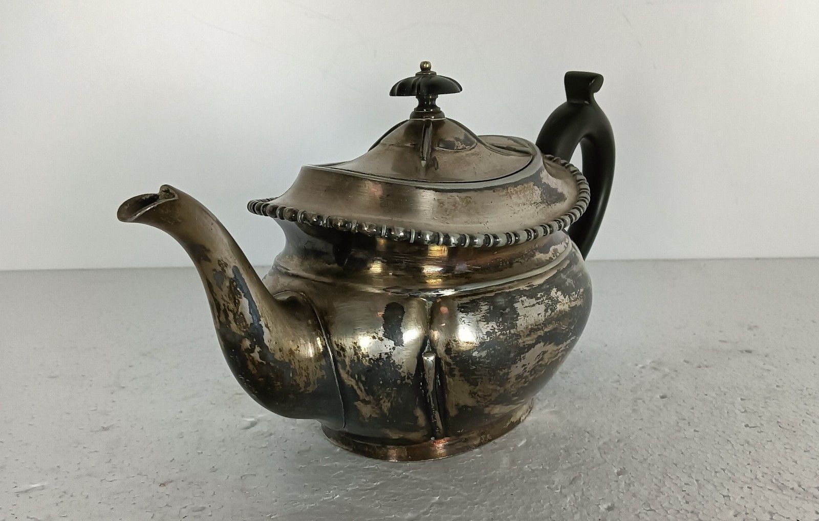 Art Nouveau Silver Plated Teapot Antique Joseph Rodgers And Sons Sheffield photo for sale