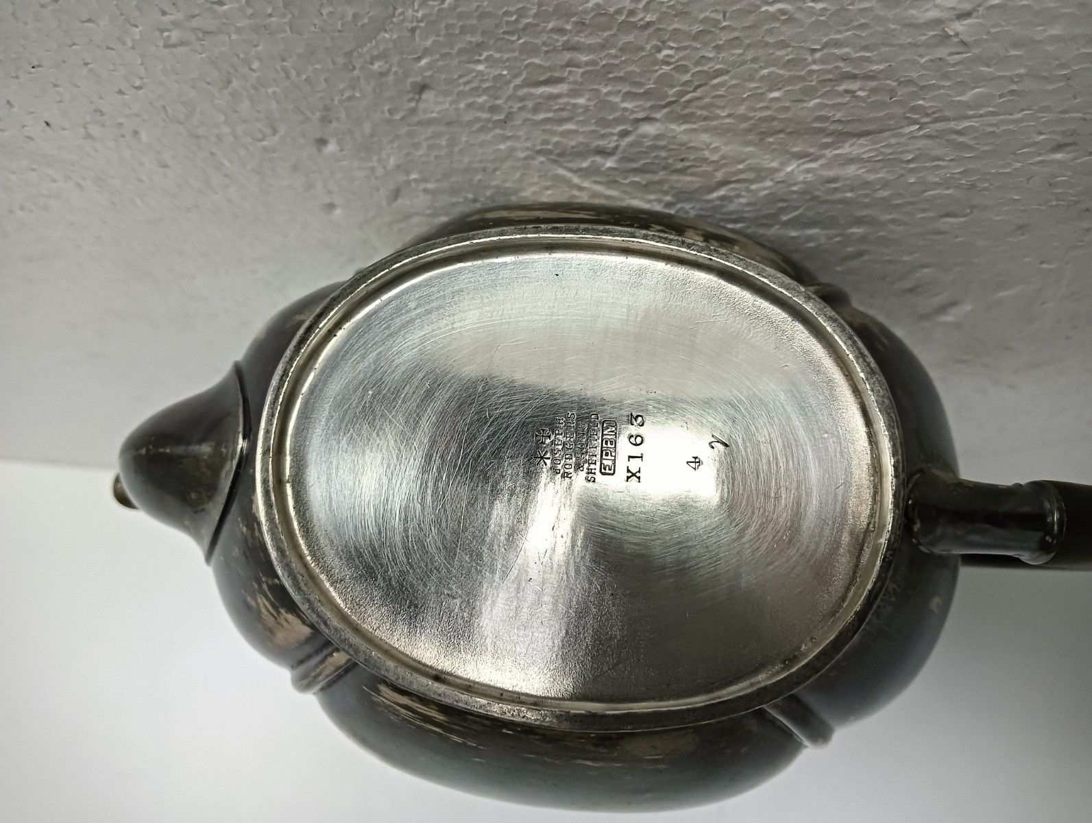 photo furniture Art Nouveau Silver Plated Teapot Antique Joseph Rodgers And Sons Sheffield