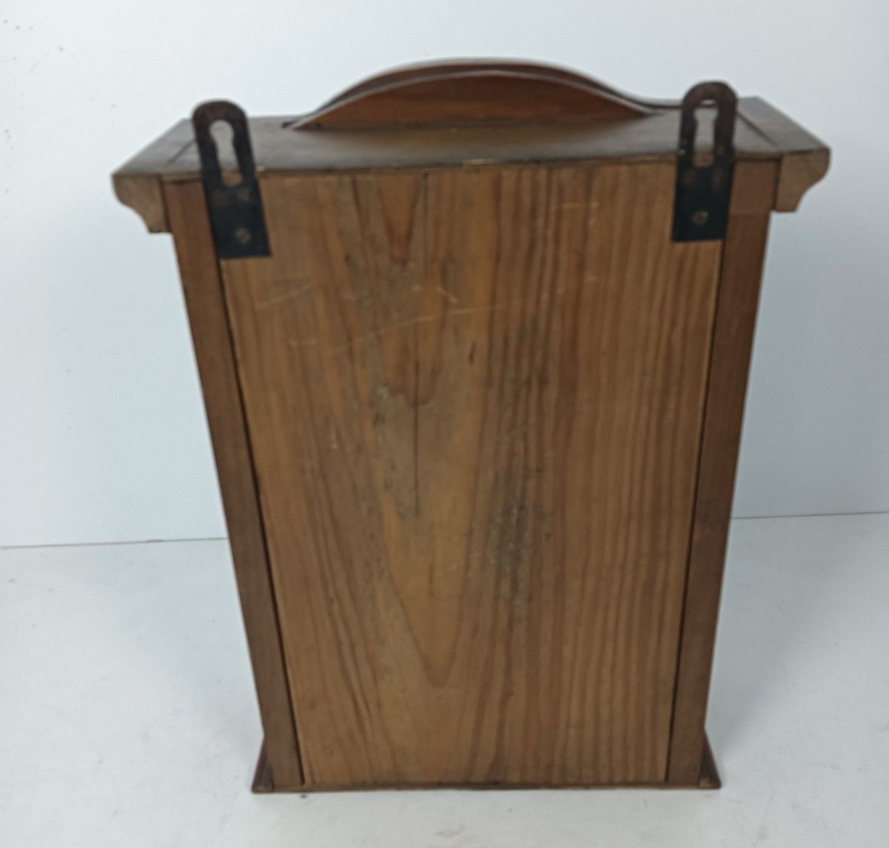 Small Apothecary Medicine Cabinet Antique Kitchen Bathroom Wall Hanging Barn Sty photo vintage